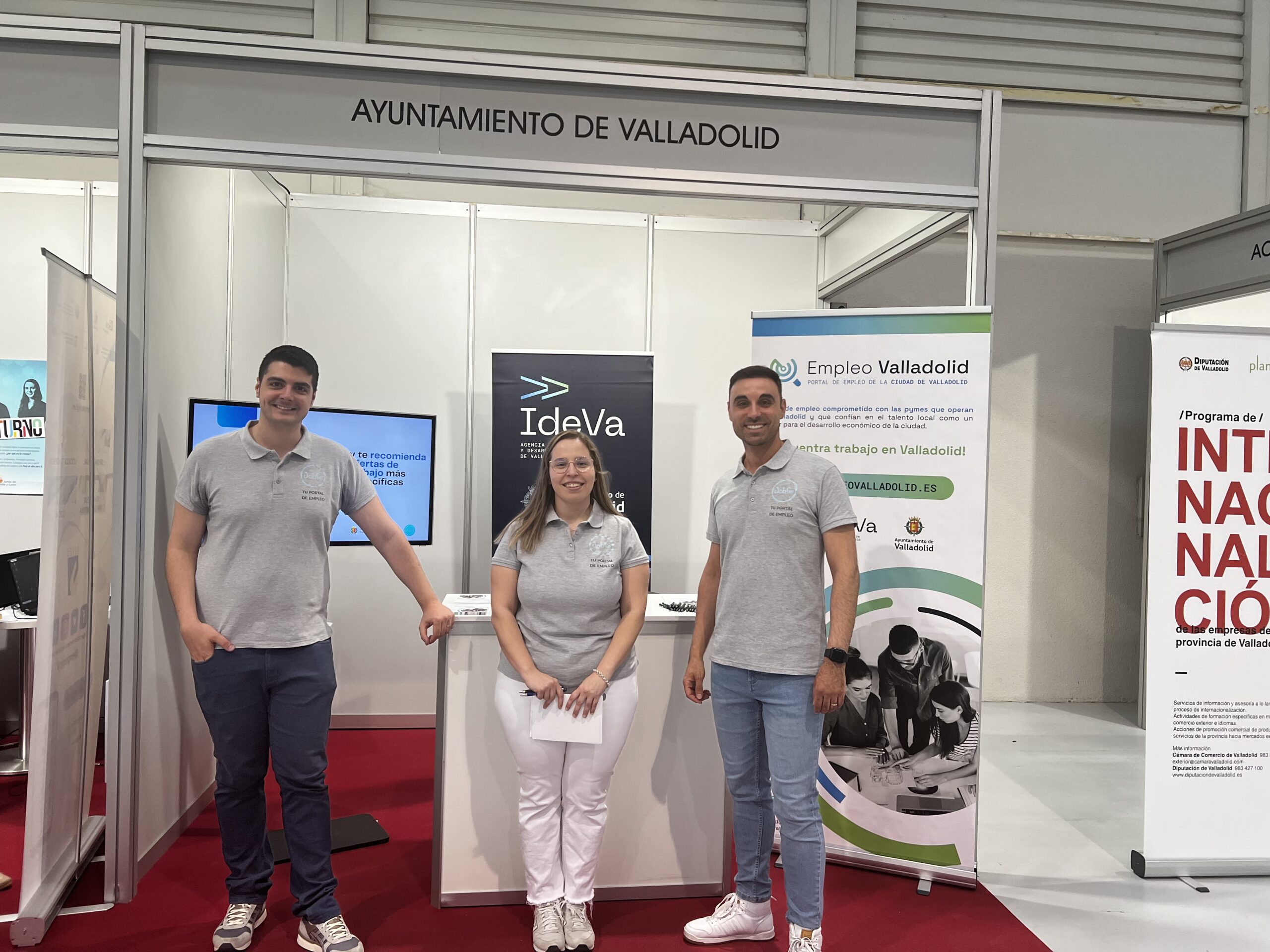 Difusión de ofertas Empleo Valladolid en la feria de muestras de Valladolid
