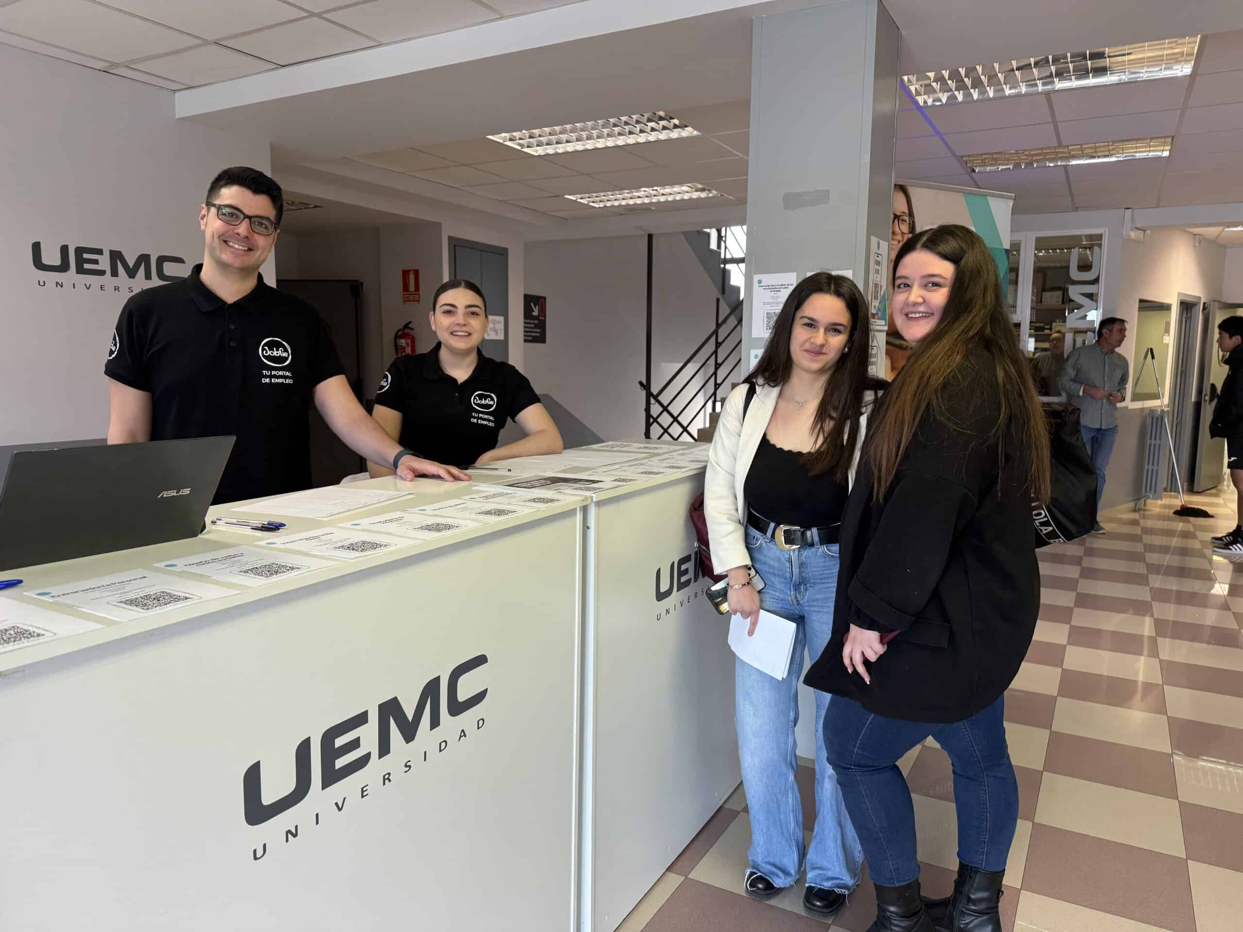 Promoción de ofertas en prácticas en la Universidad Europea Miguel de Cervantes